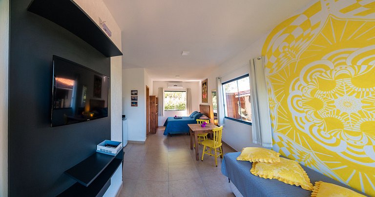Flat 1|2 - Lugar ao Sol - Flats c/ Cozinha no Rosa