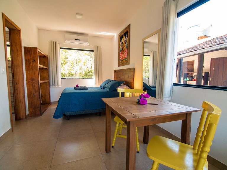 Flat 1|2 - Lugar ao Sol - Flats c/ Cozinha no Rosa
