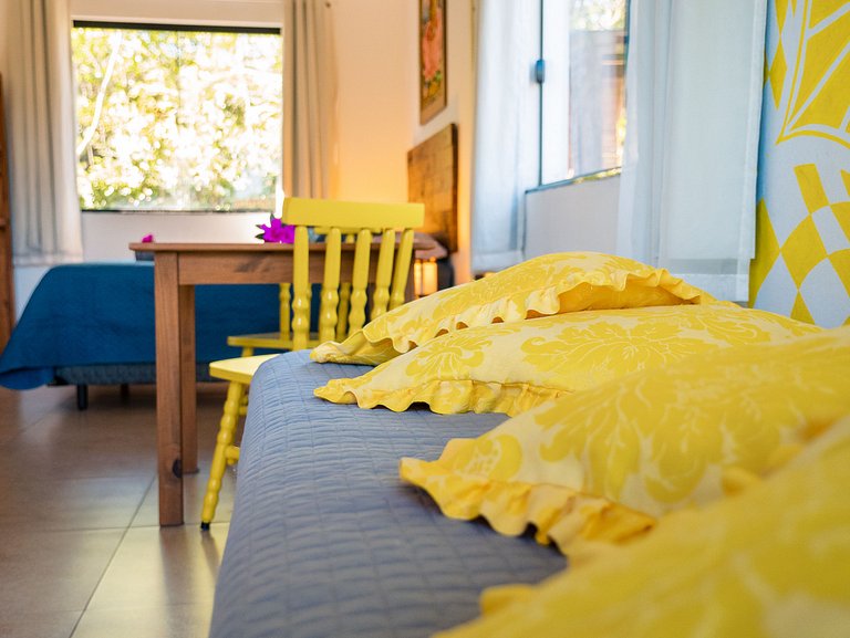 Flat 1|2 - Lugar ao Sol - Flats c/ Cozinha no Rosa