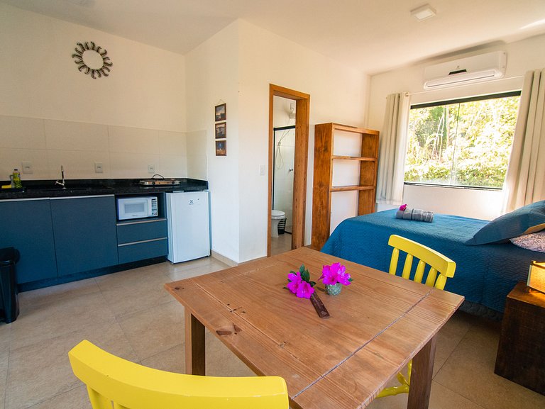Flat 1|2 - Lugar ao Sol - Flats c/ Cozinha no Rosa