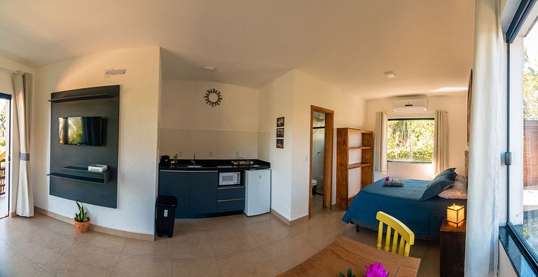 Flat 1|2 - Lugar ao Sol - Flats c/ Cozinha no Rosa