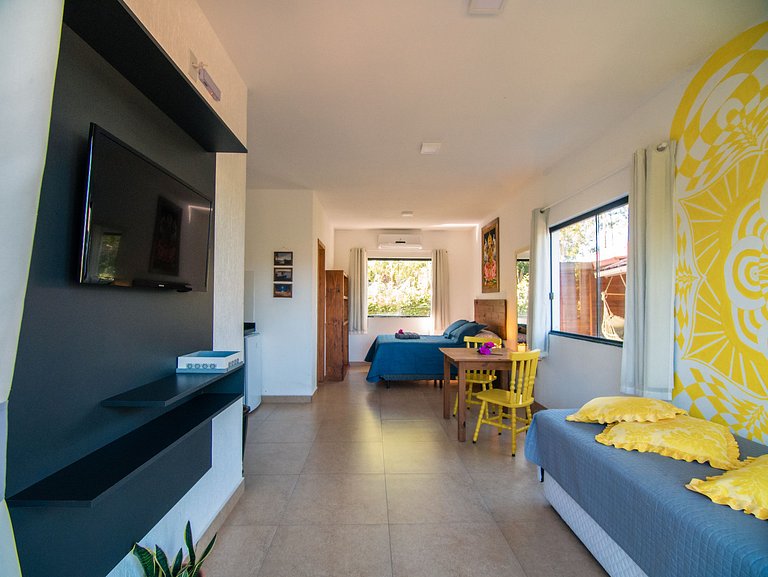 Flat 1|2 - Lugar ao Sol - Flats c/ Cozinha no Rosa