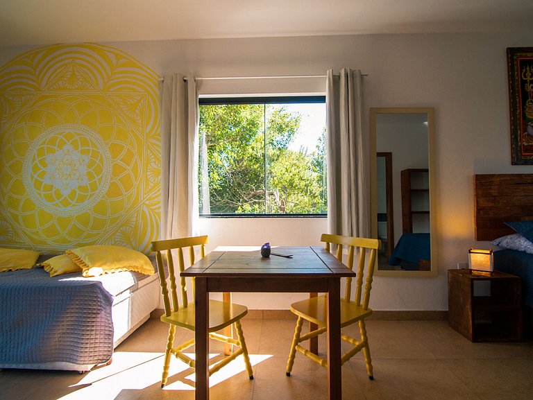 Flat 1|2 - Lugar ao Sol - Flats c/ Cozinha no Rosa