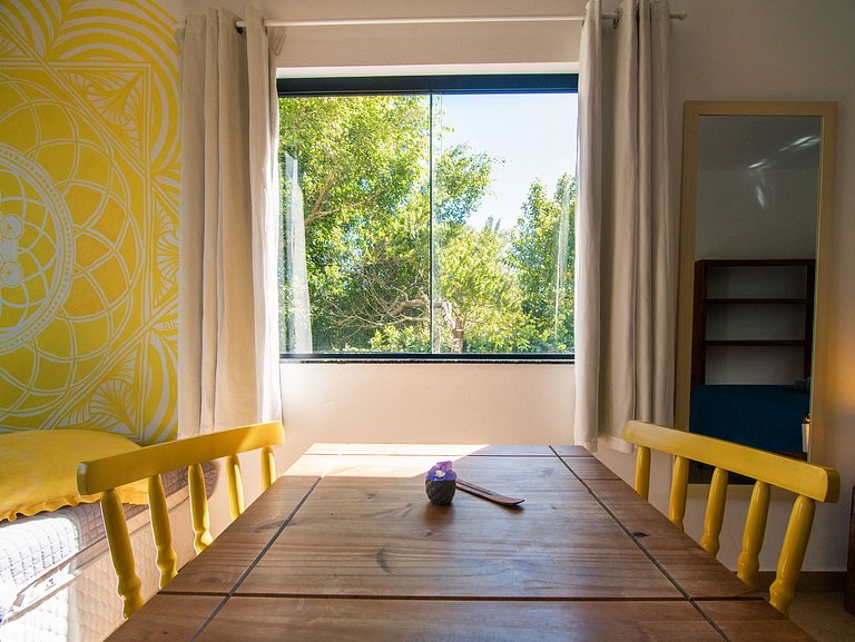 Flat 1|2 - Lugar ao Sol - Flats c/ Cozinha no Rosa