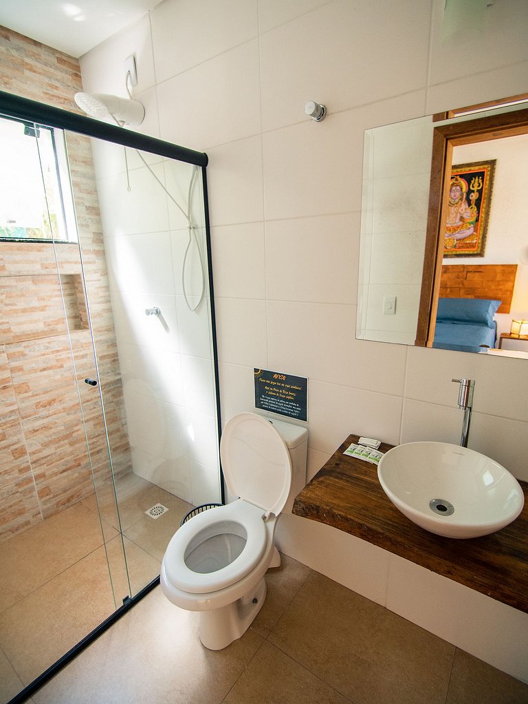 Flat 1|2 - Lugar ao Sol - Flats c/ Cozinha no Rosa
