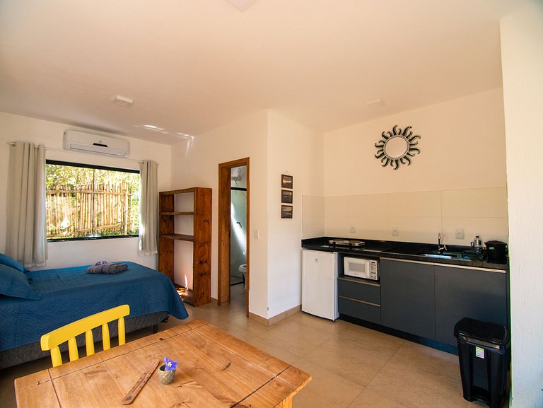 Flat 1|2 - Lugar ao Sol - Flats c/ Cozinha no Rosa