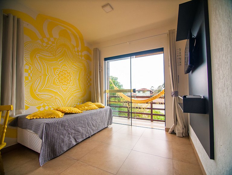 Flat 3|4 - Lugar ao Sol - Flats c/ Cozinha no Rosa