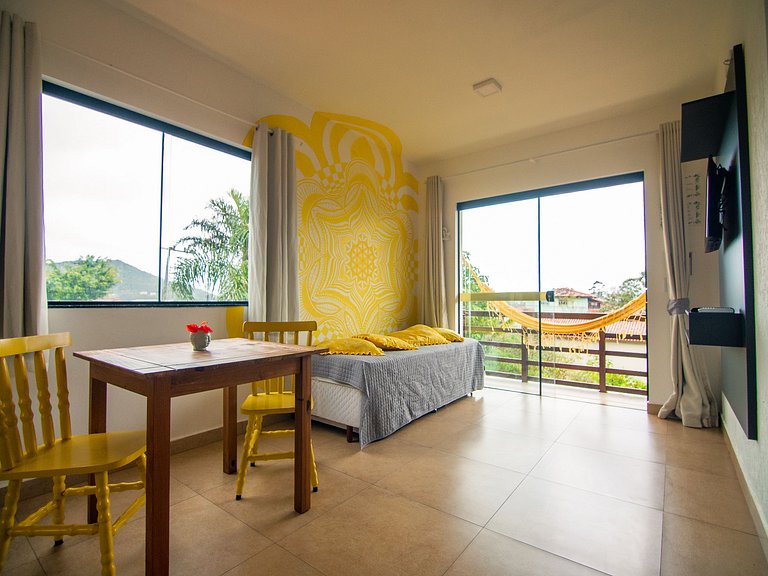 Flat 3|4 - Lugar ao Sol - Flats c/ Cozinha no Rosa