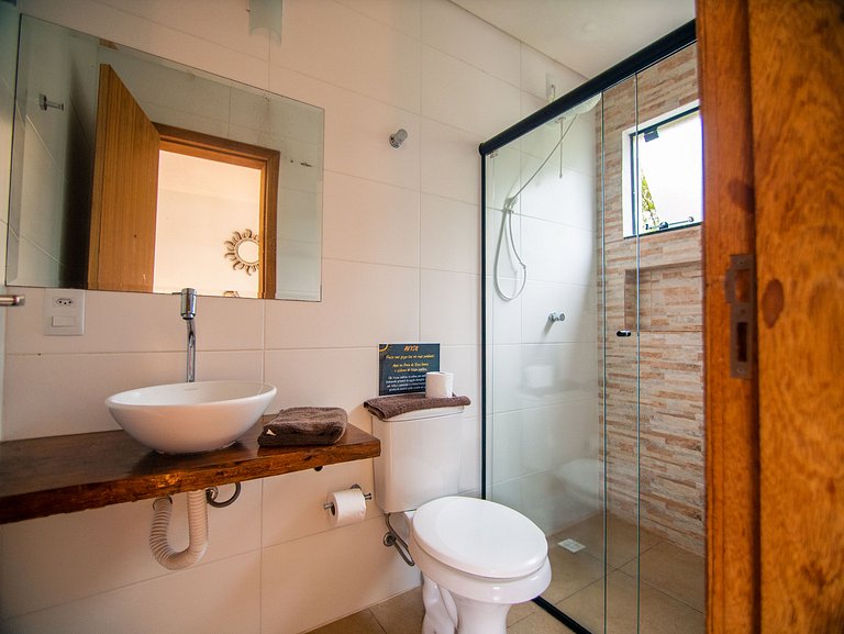 Flat 3|4 - Lugar ao Sol - Flats c/ Cozinha no Rosa