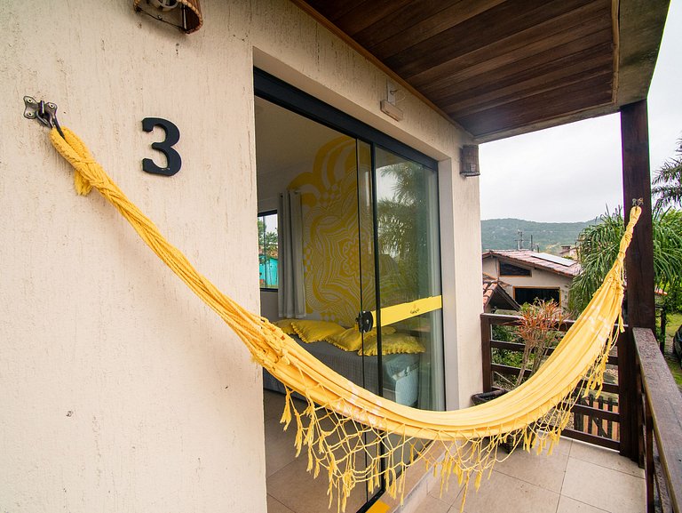 Flat 3|4 - Lugar ao Sol - Flats c/ Cozinha no Rosa