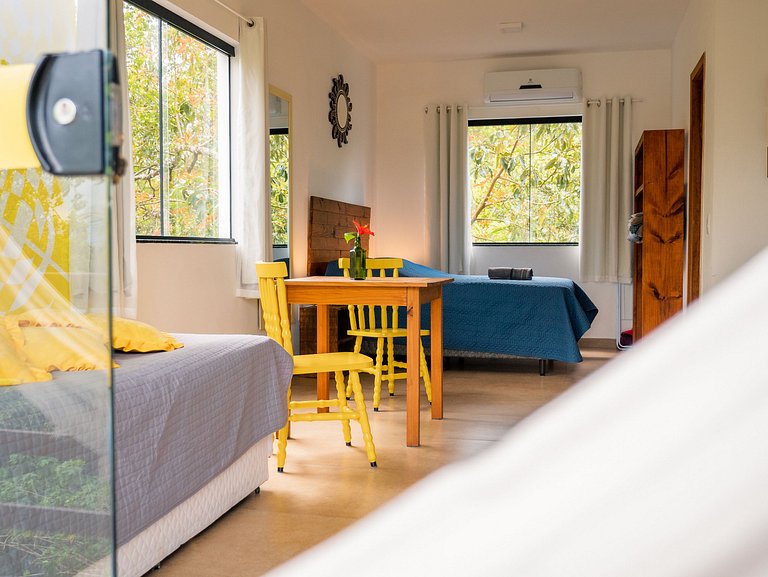 Flat 3|4 - Lugar ao Sol - Flats c/ Cozinha no Rosa