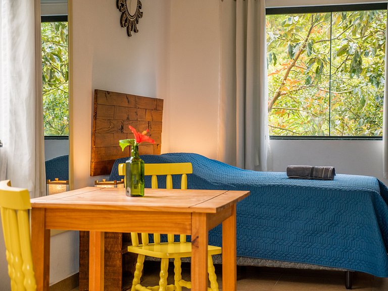 Flat 3|4 - Lugar ao Sol - Flats c/ Cozinha no Rosa