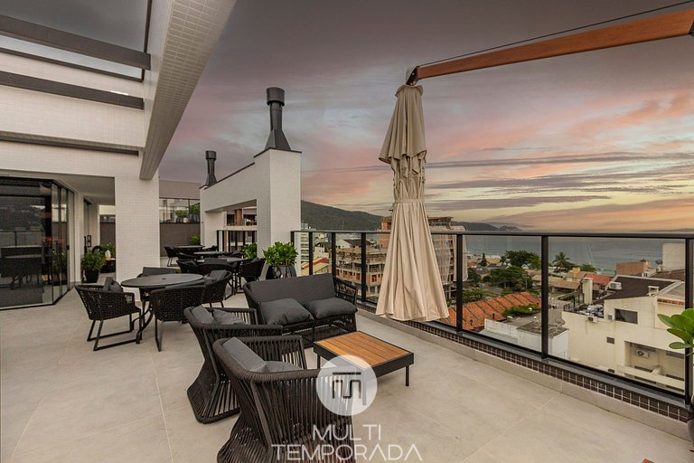 Villa Francione 406 - Loft de Alto Padrão a Metros do Mar -