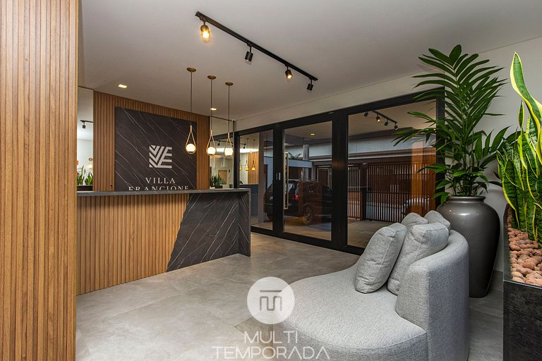 Villa Francione 302 – Loft de Alto Padrão com Piscina no Roo