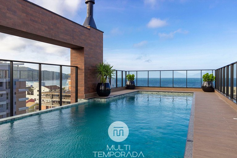 Villa Francione 406 - Loft de Alto Padrão a Metros do Mar -