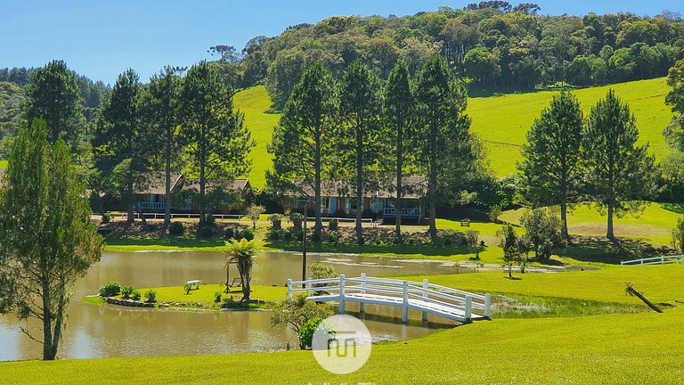 Chalet Do Lago com Banheira - Rancho Otto Boutique