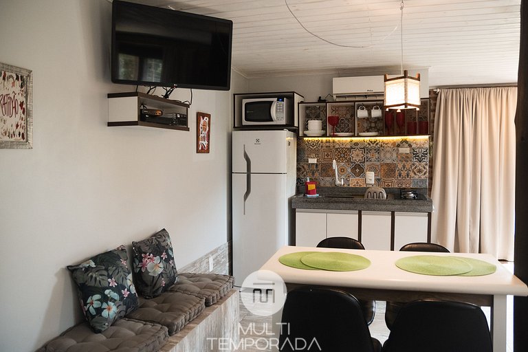 Studio Mar com Banheira - Ibiraquera Life