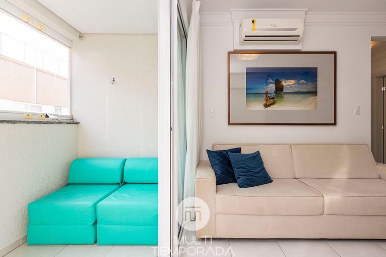 Recanto do Cardeal 405-1 - Apartamento em Bombas - Roupa de