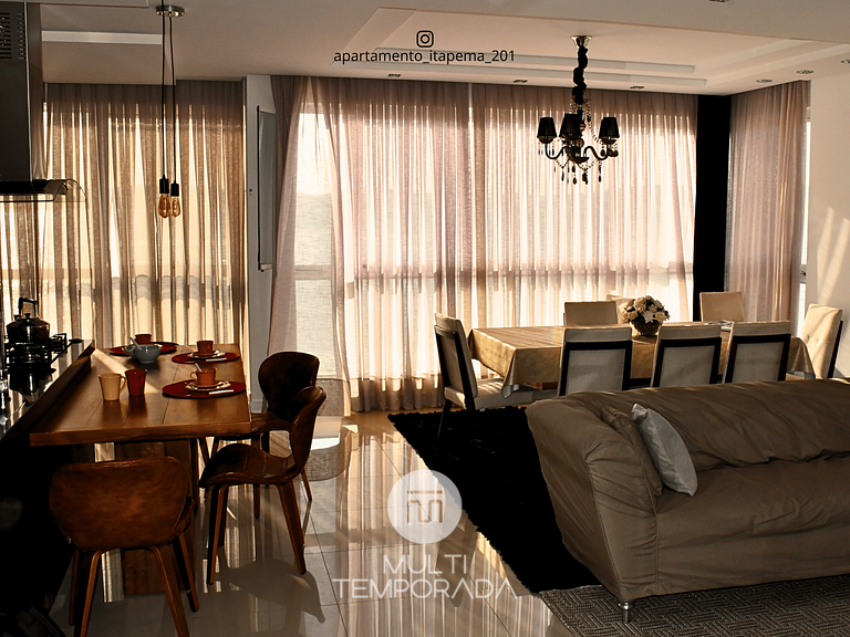 Apto Panorâmico Vista Mar em Itapema - SC