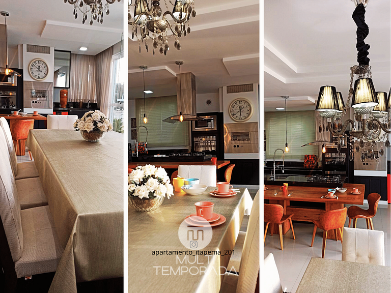 Apto Panorâmico Vista Mar em Itapema - SC