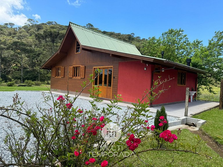 Chale Rouge - Vila Vert - Rancho Queimado - SC