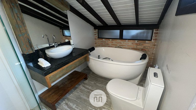 Studio Mar com Banheira - Ibiraquera Life
