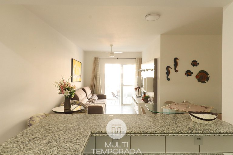 Maravilhoso apartamento frente mar - KP01G