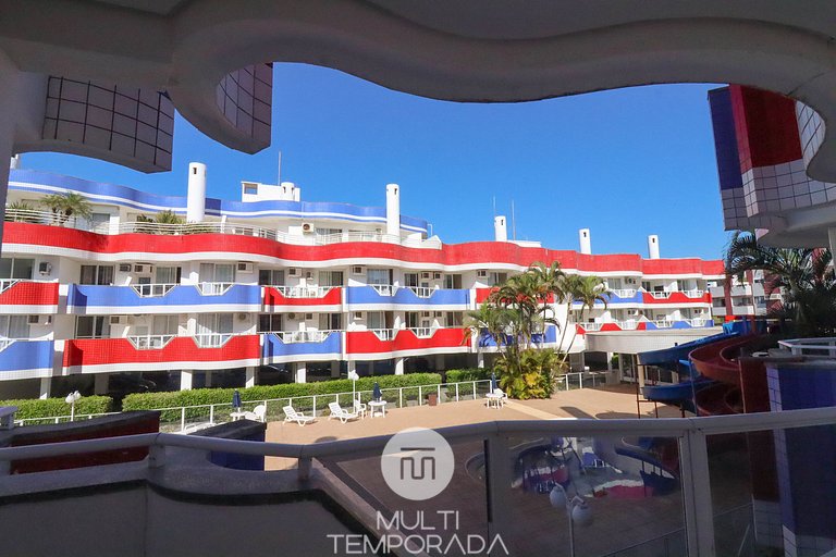 Hermoso apartamento frente a la piscina con wi-fi - HB19F