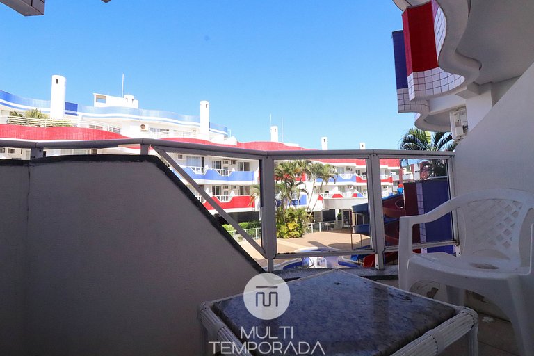 Hermoso apartamento frente a la piscina con wi-fi - HB19F