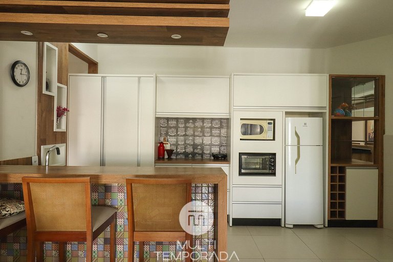 Maravilhoso apto com vista para o mar - HB55F