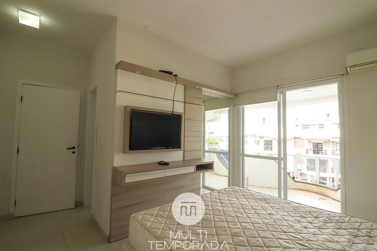 Maravilhoso apto com vista para o mar - HB55F