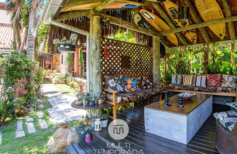 Casa Deluxe Vista Jardim - Pousada Rosa da Praia