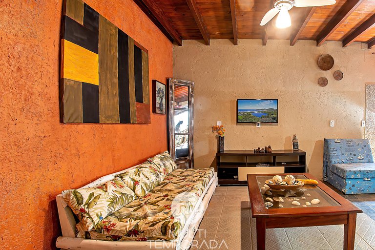 Casa Família com Varanda - Pousada Rosa da Praia