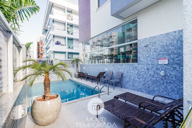 Excelente apartamento a 100m do mar - LS01I