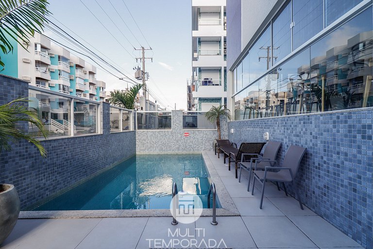 Excelente apartamento a 100m do mar - LS01I