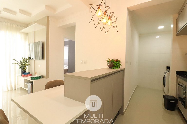 Excelente apartamento a 100m do mar - LS01I