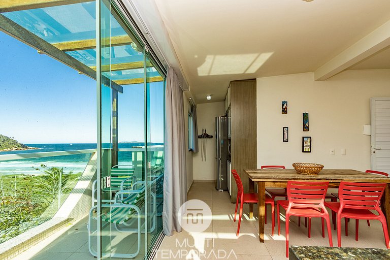 Solar das Ilhas 303 - Duplex con vista al mar 4 islas - Pisc