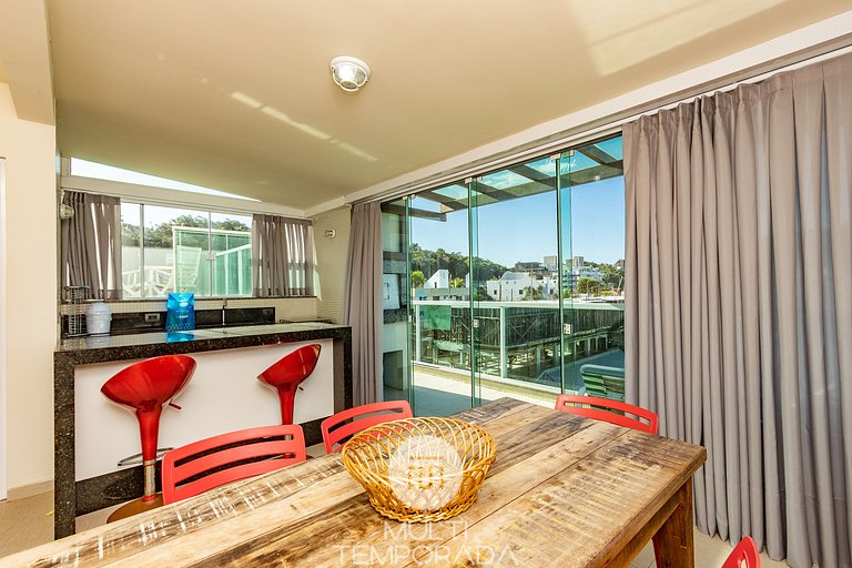 Solar das Ilhas 303 - Duplex con vista al mar 4 islas - Pisc