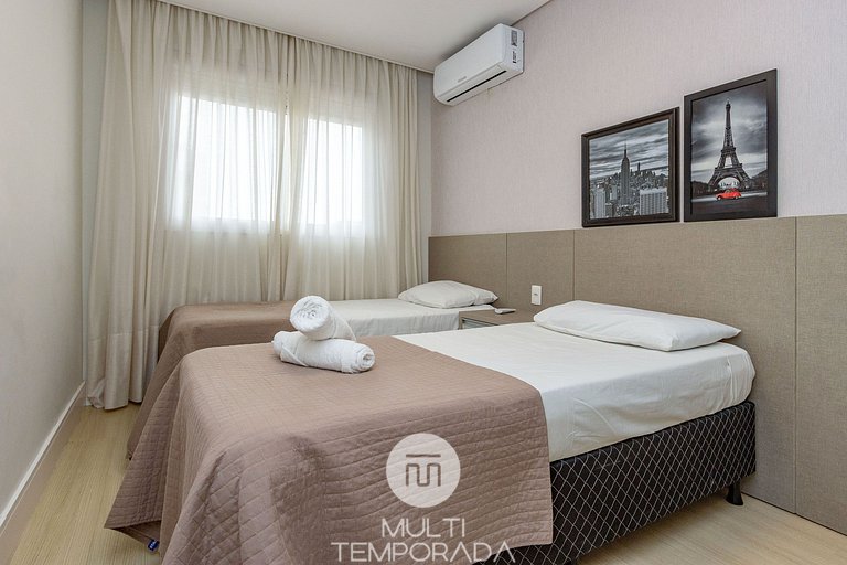 Boulevard 224D - Excelente apartamento em condomínio de luxo