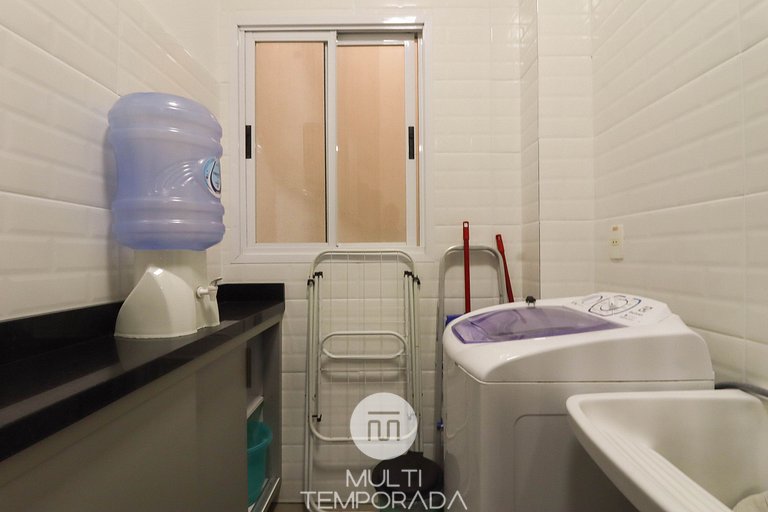 Maravilhoso apartamento com vista mar e piscina
