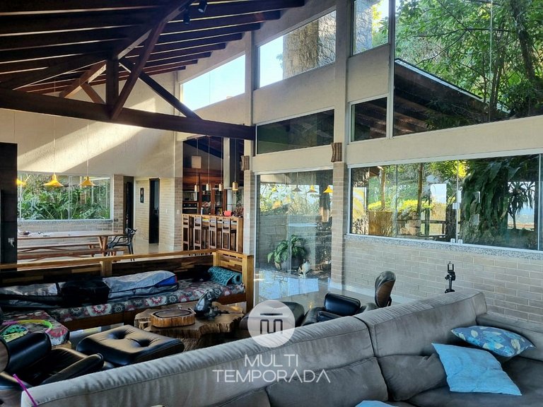 Casa Garopaba com Vista Panorâmica do Mar