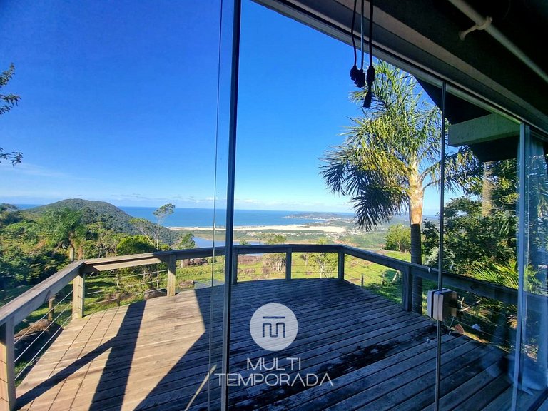 Casa Garopaba com Vista Panorâmica do Mar