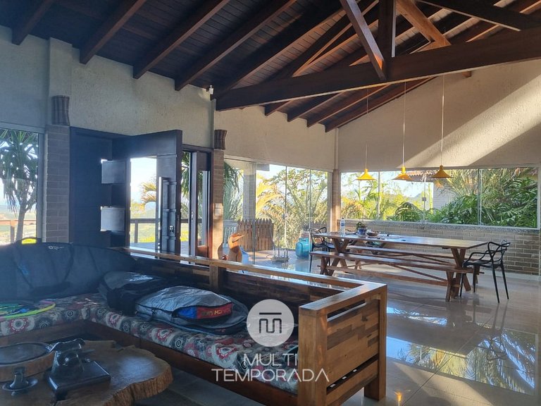 Casa Garopaba com Vista Panorâmica do Mar