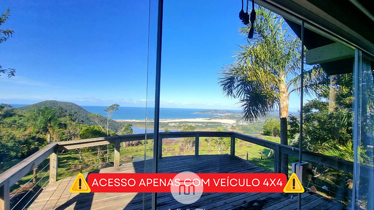 Casa Garopaba com Vista Panorâmica do Mar