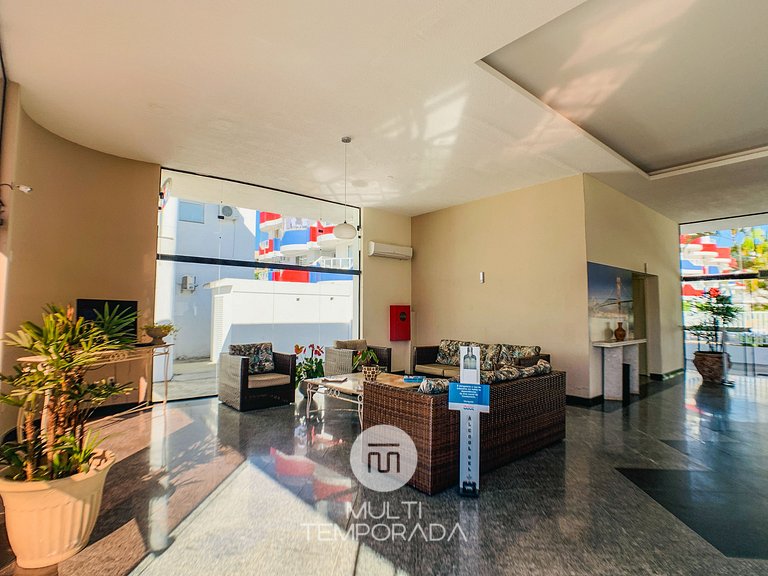Maravilhoso apartamento vista para o mar - AI01I