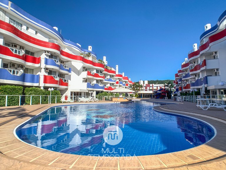 Maravilhoso apto com vista mar e piscina - MB04I