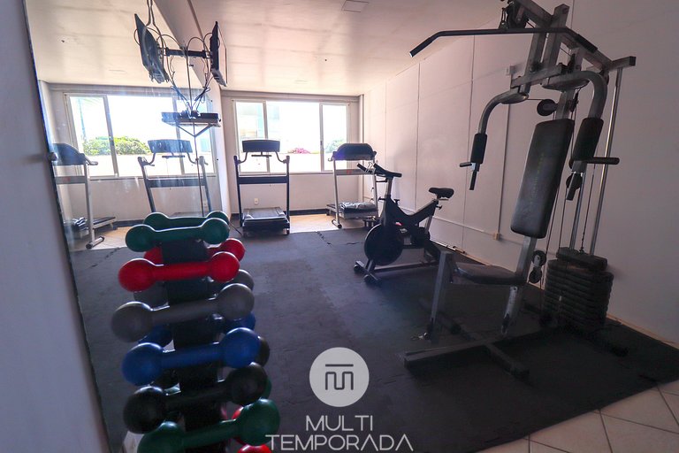 Maravilhoso apto com vista mar e piscina - MB04I