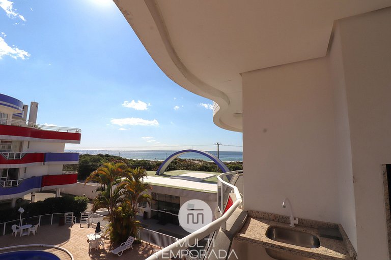 Maravilloso apartamento con vista al mar