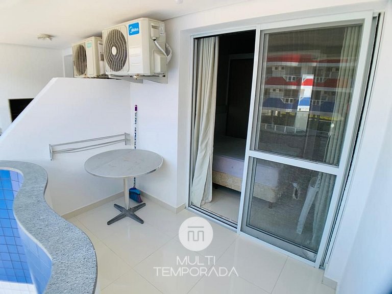 Maravilloso apartamento con vista al mar y piscina - HB03F