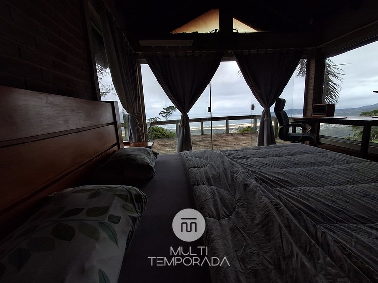 Casa Garopaba com Vista Panorâmica do Mar